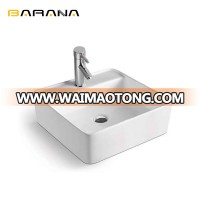 Barana Bathroom white nice cheap ceramic basin new modern bathroom washing basin