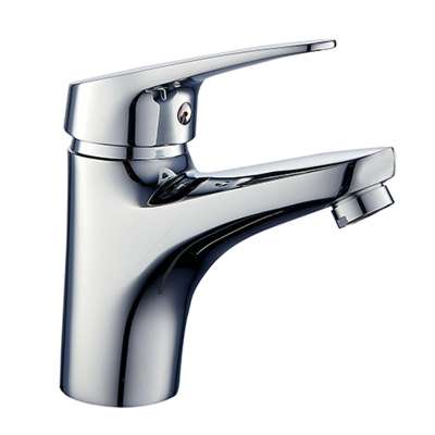 Joy Cheap ceramic cartridge single handle brass wash basin faucet