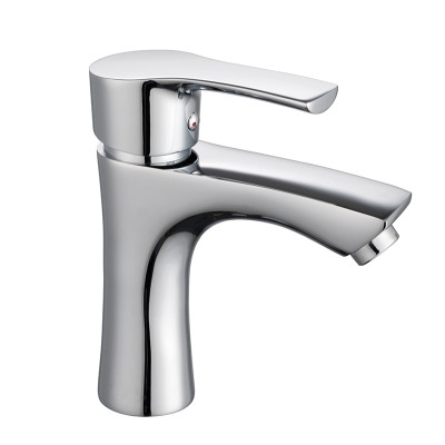 Custom wholesale bathroom single lever zinc cheap wash basin mixer