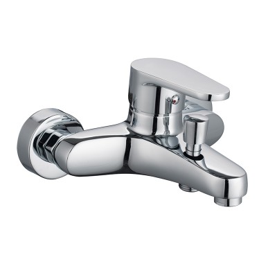 Joy China taizhou cheap wall mounted brass bath shower water faucets